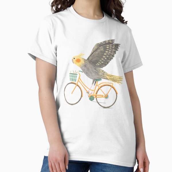 Item preview, Cockatiel on a Bicycle  designed and sold by SophieCorrigan.