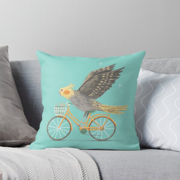 Item preview, Cockatiel on a Bicycle  designed and sold by SophieCorrigan.