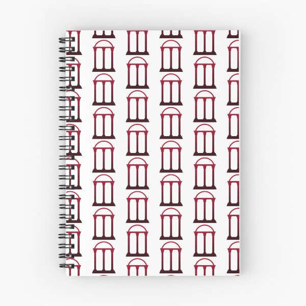Item preview, UGA Red & Black Gradient Arch Sticker designed and sold by clarinetcat3.