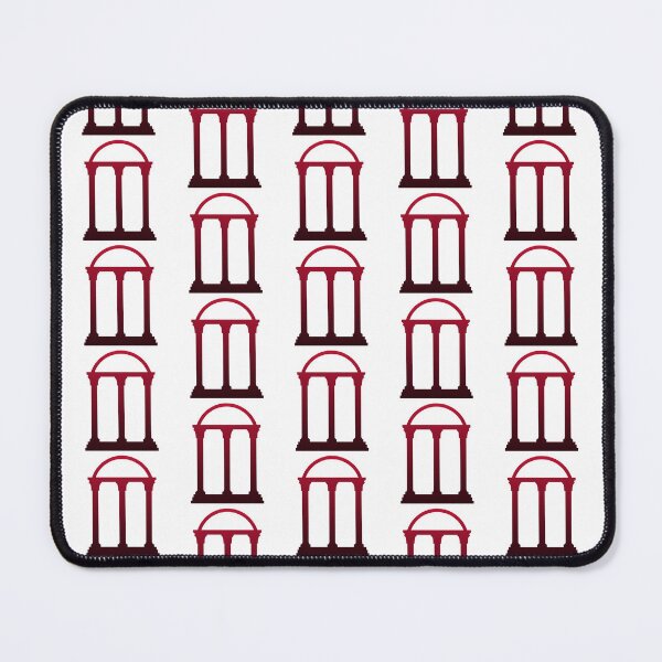 Item preview, UGA Red & Black Gradient Arch Sticker designed and sold by clarinetcat3.