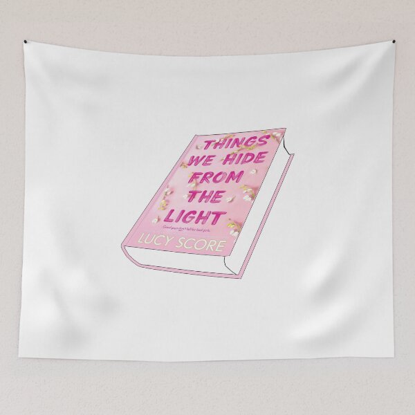 Item preview, Things We Hide From The Light Book Sticker designed and sold by baranskini.