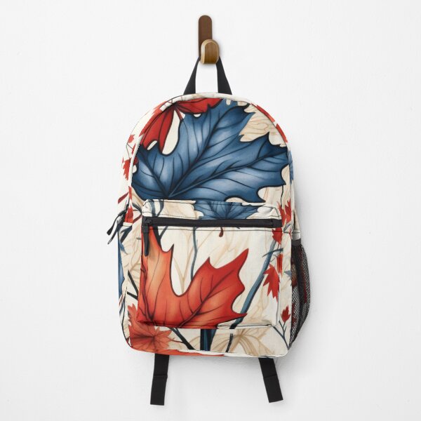 Item preview, Just Autumn Leaves Things (red and blue) designed and sold by The Art of Kkatarynka.