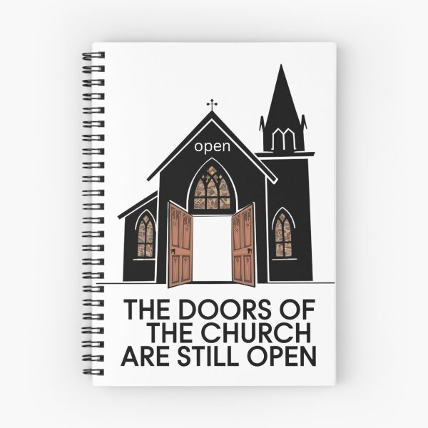 Item preview, THE DOORS OF THE CHURCH ARE STILL OPEN2 designed and sold by GrumpyGrans3.