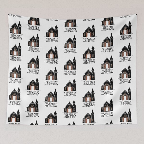 Item preview, THE DOORS OF THE CHURCH ARE STILL OPEN2 designed and sold by GrumpyGrans3.
