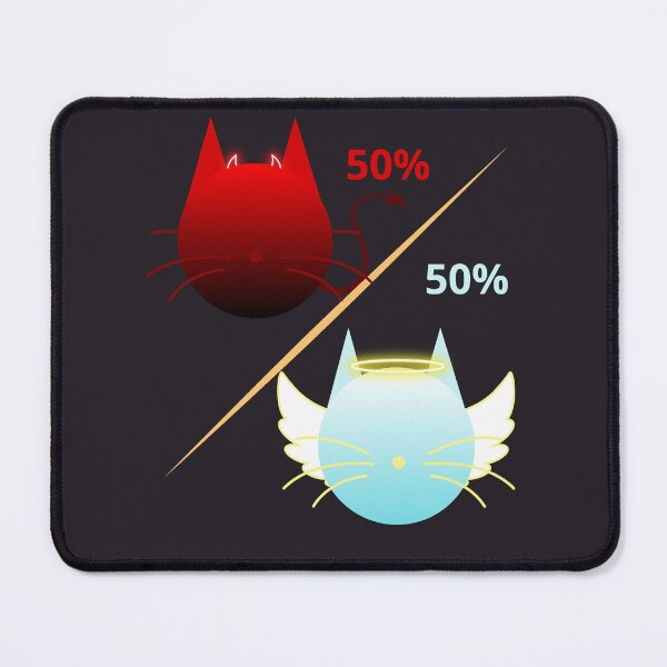 Item preview, Dual nature of a cat designed and sold by Jaruna.