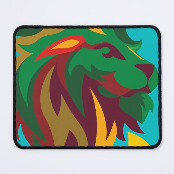 Item preview, Colourful Flaming Lion designed and sold by Damion Roulston.