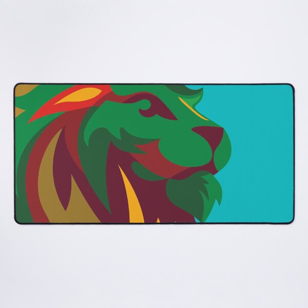 Item preview, Colourful Flaming Lion designed and sold by Damion Roulston.