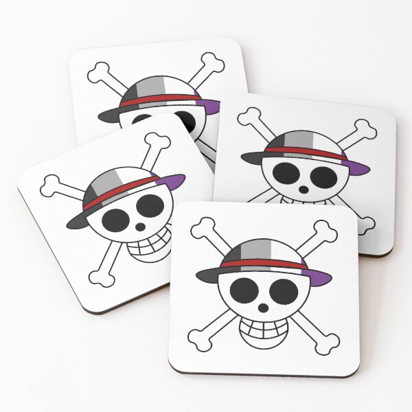 Item preview, SH Jolly Roger — Asexual Flag designed and sold by Littlezilla.