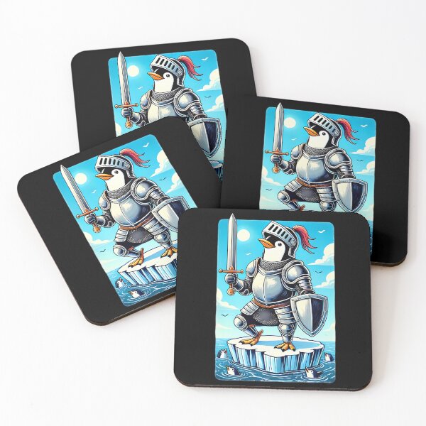Item preview, Knightly Penguin: Defender of the Ice. designed and sold by By:MarcinK.