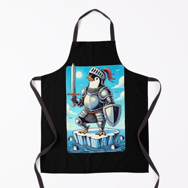 Item preview, Knightly Penguin: Defender of the Ice. designed and sold by Linework Studio.