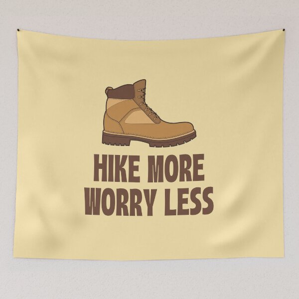 Item preview, Hike More Worry Less designed and sold by 87-Aesthetics.
