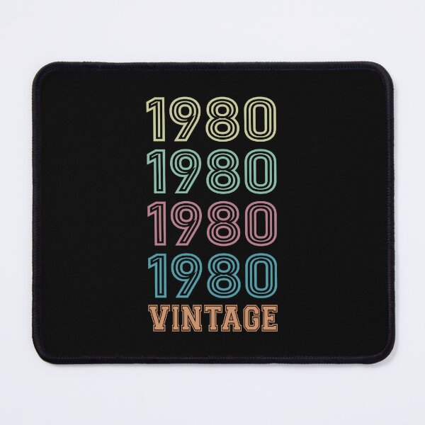 Item preview, 1980 Birthday Vintage Repeat Design designed and sold by Jeallan Designs.