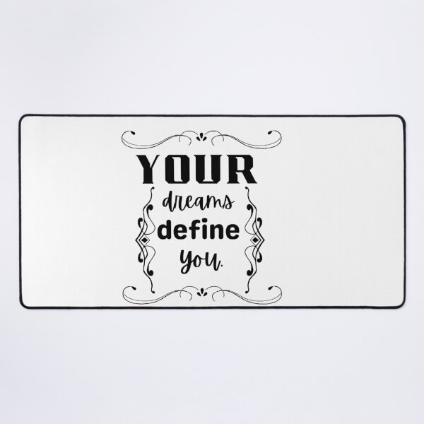 Item preview, Your Dream Defines you typography  designed and sold by Kalpa.