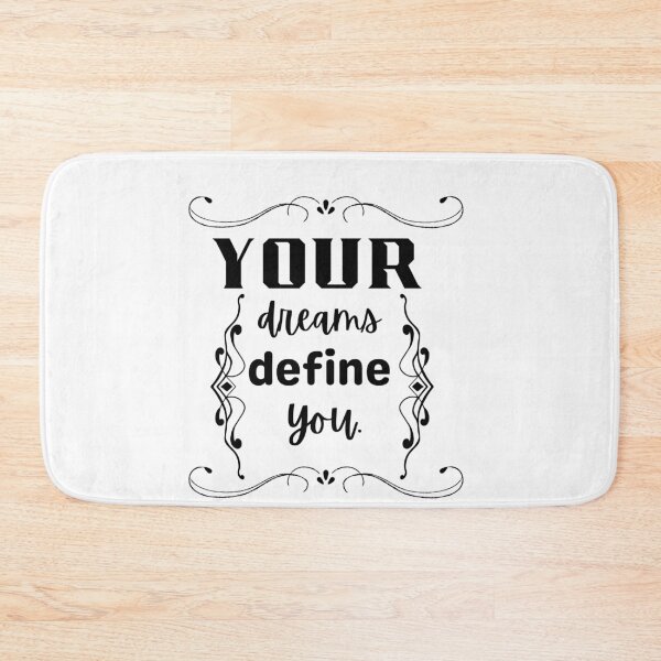 Item preview, Your Dream Defines you typography  designed and sold by Kalpa.