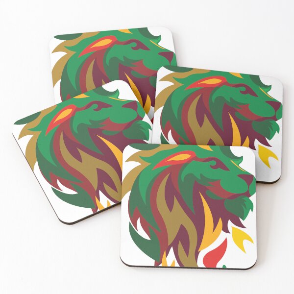 Item preview, Colourful Flaming Lion designed and sold by Damion Roulston.