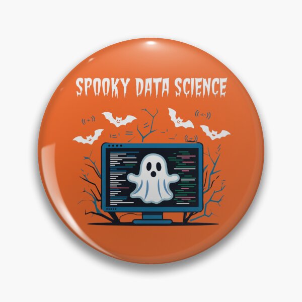 Item preview, Spooky data science, funny Data science, statistics and Halloween designed and sold by NoetherSym.