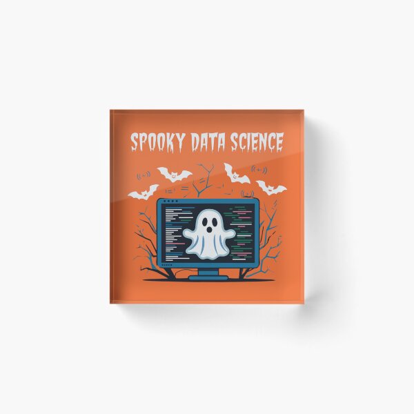 Item preview, Spooky data science, funny Data science, statistics and Halloween designed and sold by NoetherSym.