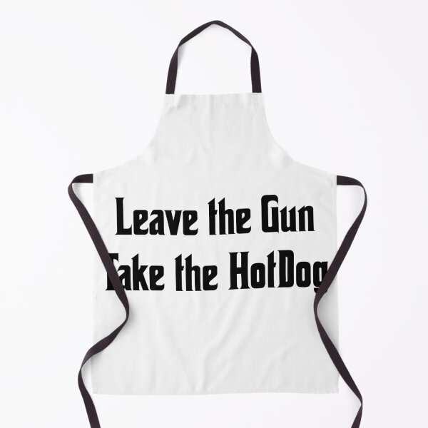 Item preview, Leave the Gun, take the hotdog, funny godfather parody designed and sold by Merchattack.