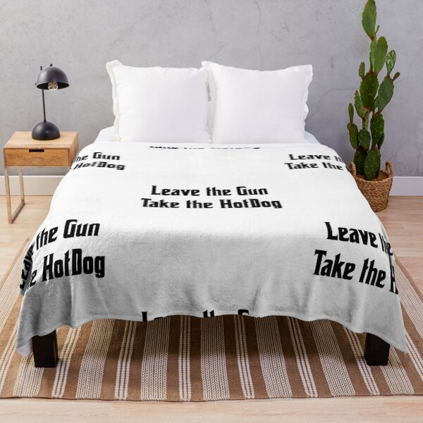 Item preview, Leave the Gun, take the hotdog, funny godfather parody designed and sold by Merchattack.
