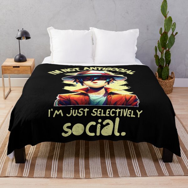 Item preview, I'm Not Antisocial, I'm Just Selectively Social: A Splash of Solitude designed and sold by SplashTastic.