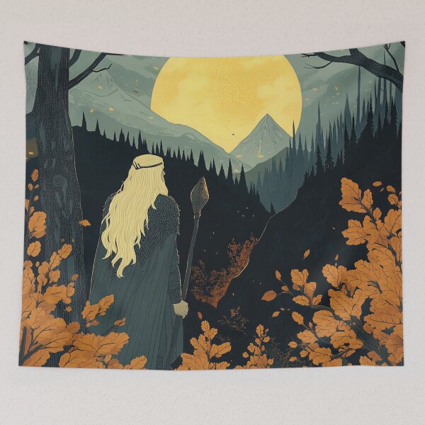 Item preview, Gefjon, Norse mythology | Anime style designed and sold by ComicsFactory.