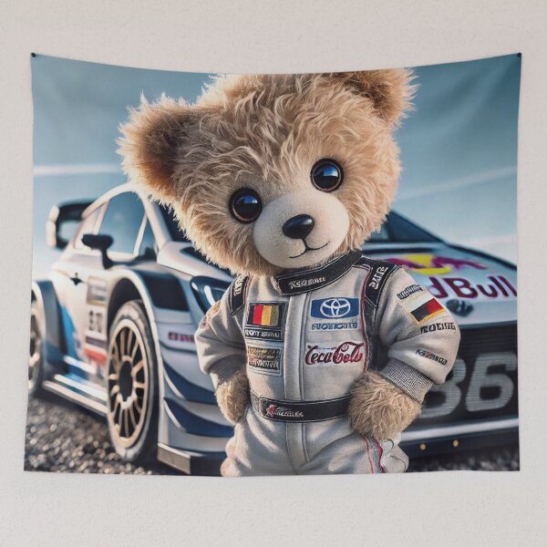 Item preview, Racing driver teddy bear designed and sold by Osintown.