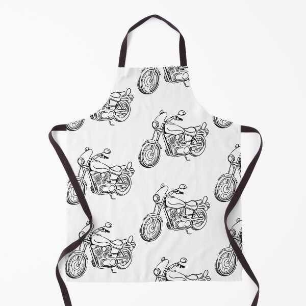 Item preview, Motorcycle From the SIde Line Drawing designed and sold by GeoSketchWear.