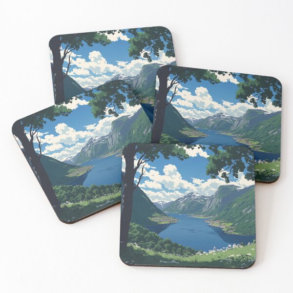 Item preview, Geirangerfjord | Anime style designed and sold by ComicsFactory.