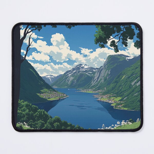 Item preview, Geirangerfjord | Anime style designed and sold by ComicsFactory.