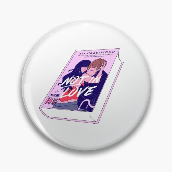 Item preview, Not in Love Ali Hazelwood Book Sticker designed and sold by baranskini.