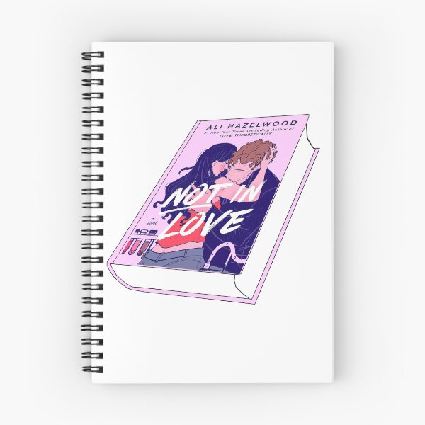 Item preview, Not in Love Ali Hazelwood Book Sticker designed and sold by baranskini.