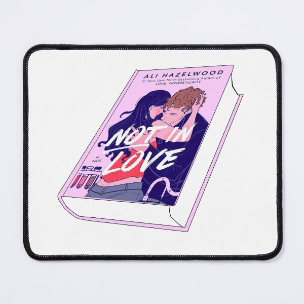Item preview, Not in Love Ali Hazelwood Book Sticker designed and sold by baranskini.
