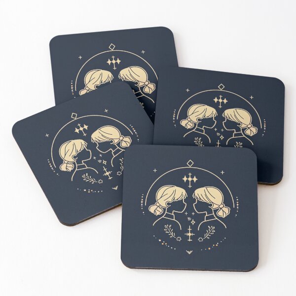 Item preview, Gemini zodiac symbol | Anime style designed and sold by ComicsFactory.