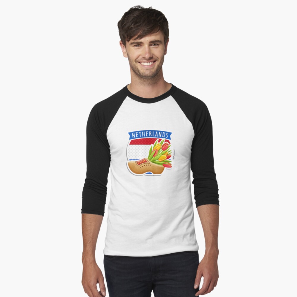 Item preview, Baseball ¾ Sleeve T-Shirt designed and sold by PackRatGame.