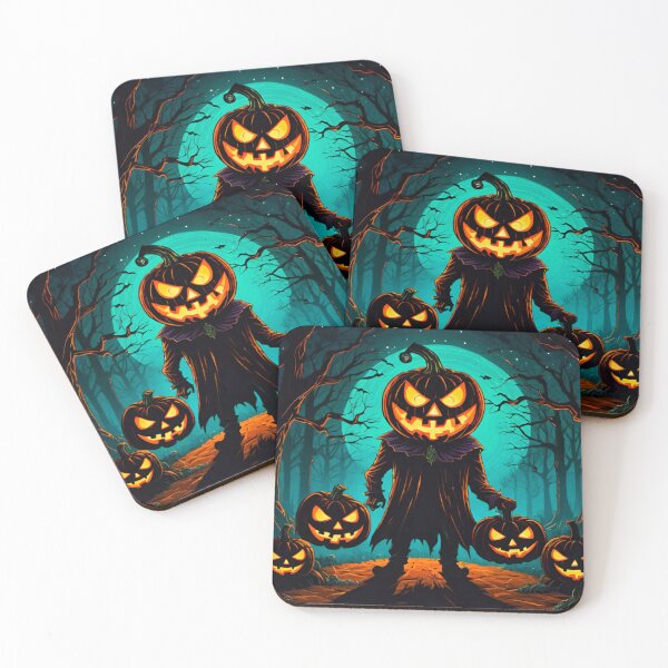 Item preview, Spooky Jack-O’-Lantern in the Haunted Forest designed and sold by GrizzlyCollective.