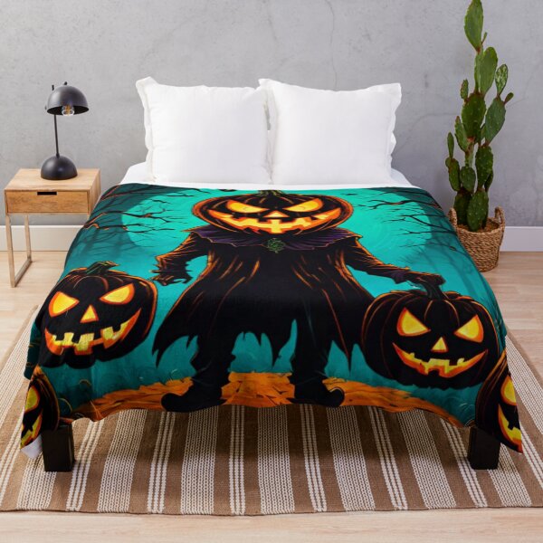 Item preview, Spooky Jack-O’-Lantern in the Haunted Forest designed and sold by GrizzlyCollective.