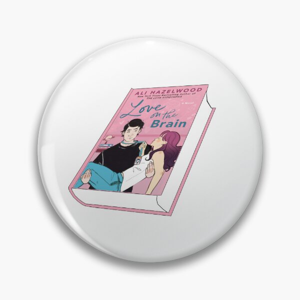 Item preview, Love on the Brain Ali Hazelwood Book Sticker designed and sold by baranskini.