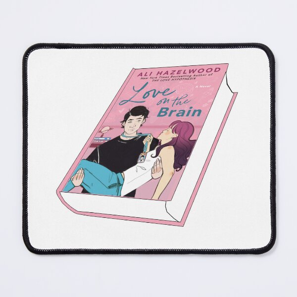Item preview, Love on the Brain Ali Hazelwood Book Sticker designed and sold by baranskini.
