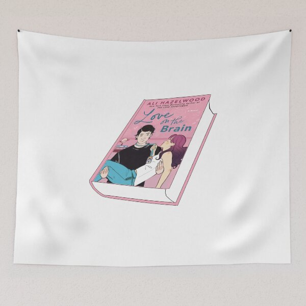 Item preview, Love on the Brain Ali Hazelwood Book Sticker designed and sold by baranskini.