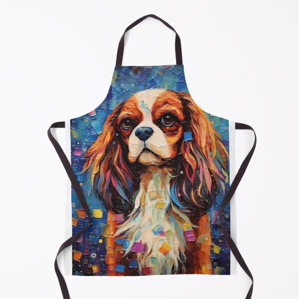 Item preview, Abstract Blenheim Cavalier King Charles Spaniel  designed and sold by Cute-Cuddles.