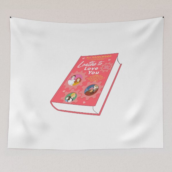 Item preview, Loathe to Love You Ali Hazelwood Book Sticker designed and sold by baranskini.