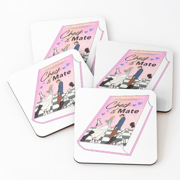Item preview, Check & Mate Ali Hazelwood Book Sticker designed and sold by baranskini.