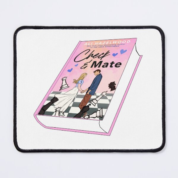 Item preview, Check & Mate Ali Hazelwood Book Sticker designed and sold by baranskini.