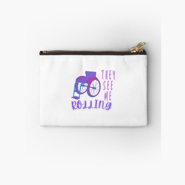 Item preview, They See Me Rolling Wheelchair Design designed and sold by tissueissues.