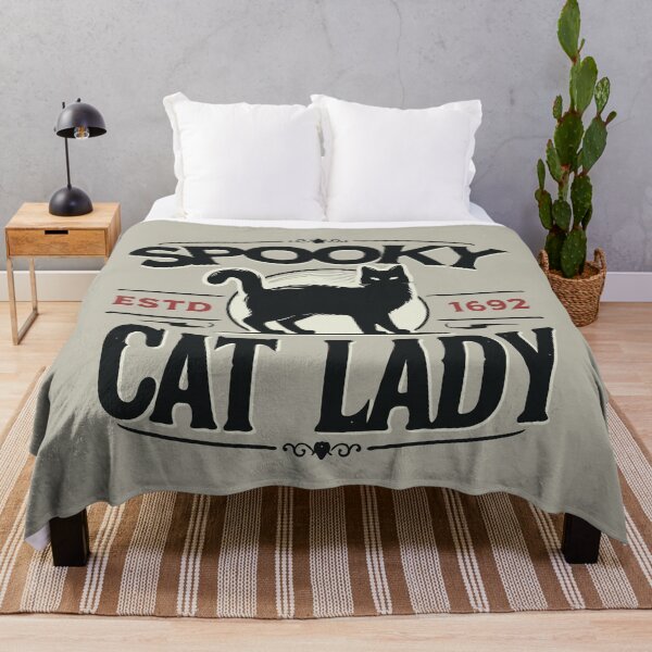Item preview, Spooky Cat Lady designed and sold by Creative Magia.
