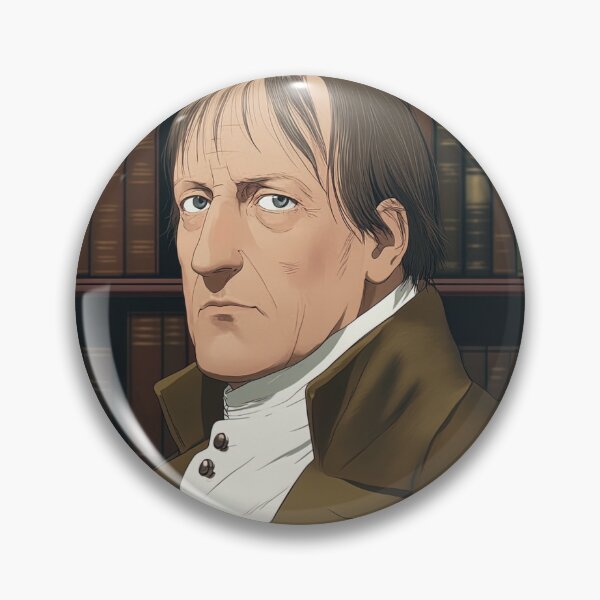 Item preview, Georg Hegel | Anime style designed and sold by ComicsFactory.