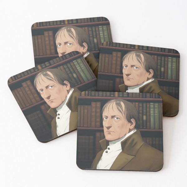 Item preview, Georg Hegel | Anime style designed and sold by ComicsFactory.