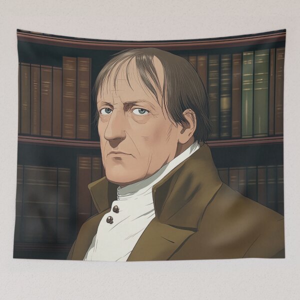 Item preview, Georg Hegel | Anime style designed and sold by ComicsFactory.