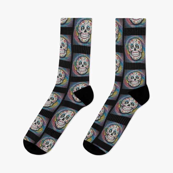 Item preview, Sugar Skull Floral Graffiti Street Art Men Women Girls Boys designed and sold by clothesy7.