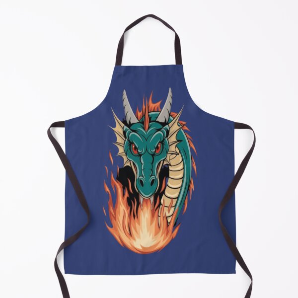 Artikelvorschau, Mystische Flammen: Eine Vintage-Drachenillustration entworfen und verkauft von PrintBreeze.